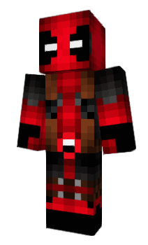 Minecraft skin Deadpoolio