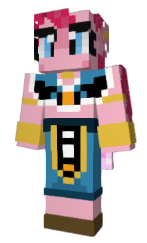 Minecraft скин по нику APinkPony