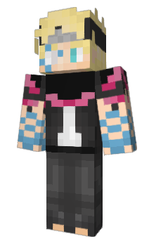 Minecraft скин по нику boruto_game