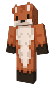 Minecraft skin Fuchs