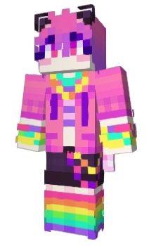 Minecraft скин по нику protogenfurry