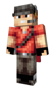 Minecraft skin Drawed