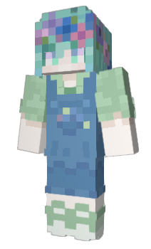 Minecraft скин по нику AestheticEgirl