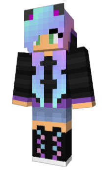 Minecraft skin graycap