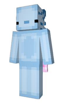 Minecraft скін по ніку Axclotl