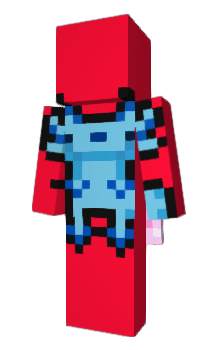 Minecraft скин по нику Axclotl