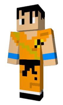 Minecraft skin gokukid