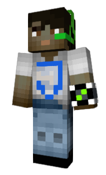 Minecraft skin Smurff
