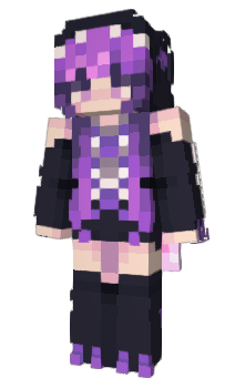 Minecraft скін по ніку Lusidia_Crescent