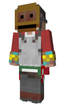 Minecraft skin razvalu