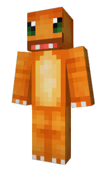 Minecraft скін по ніку Charmander