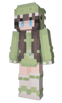 Minecraft скін по ніку Dino_girlMC