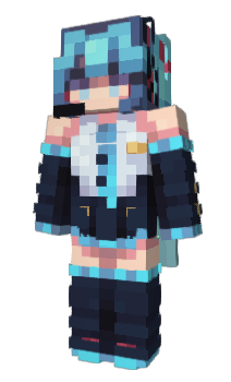 Minecraft skin unluckybinx