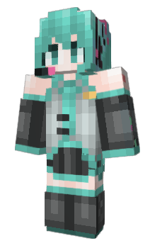 Minecraft skin _mika