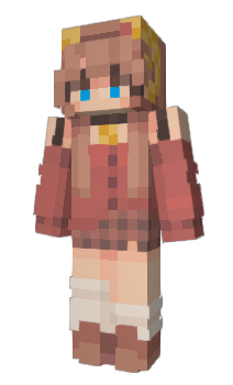 Minecraft скин по нику Wiflufluf