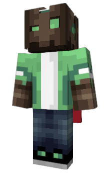 Minecraft скин по нику f1zik