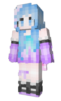 Minecraft skin helios_thefrost
