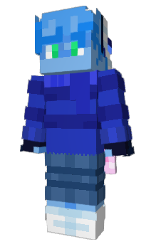 Minecraft skin BasicallyBlue_