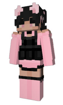 Minecraft скин по нику Devilish_Pinky