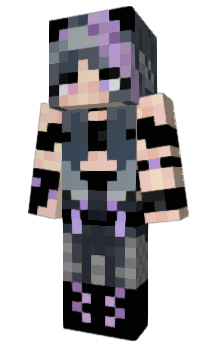 Minecraft skin Dragngirl