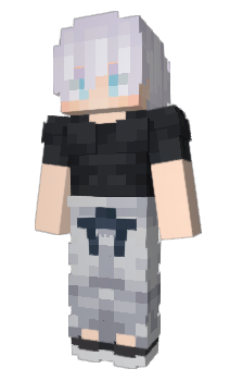 Minecraft скін по ніку GojoMC