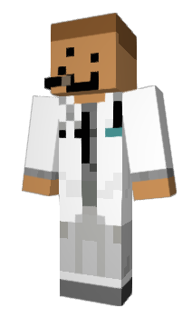 Minecraft skin DrFault