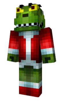 Minecraft skin ChristmasGrinch