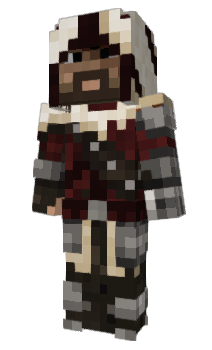 Minecraft скін по ніку VikingBarbie