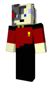 Minecraft skin Bluets