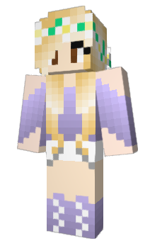 Minecraft skin mermaid0203
