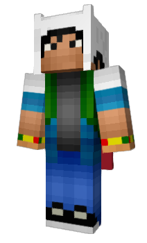 Minecraft скін по ніку Finn_exe
