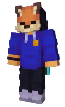 Minecraft скін по ніку Foxyzito