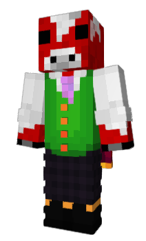 Minecraft skin Cowsmirror