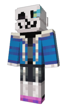 Minecraft скин по нику Sansam