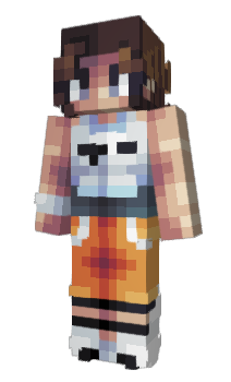 Minecraft skin anya_wolf3