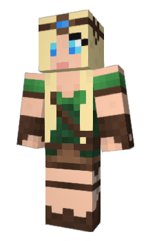 Minecraft skin Floraa