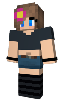 Minecraft скин по нику Demoness69