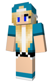 Minecraft skin CasteauQueen