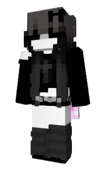 Minecraft скин по нику purple_girl05