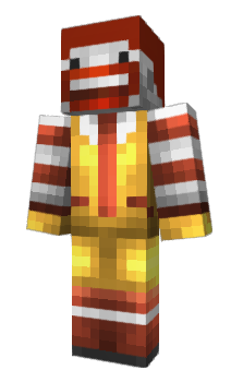 Minecraft скин по нику Clownski