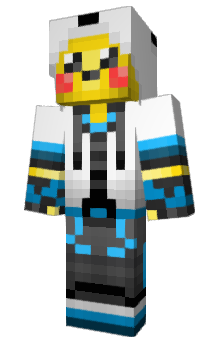 Minecraft скин по нику pikachu133