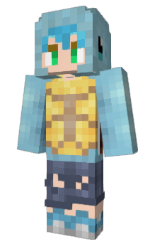 Minecraft скін по ніку Squirturtle
