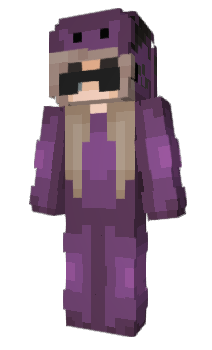 Minecraft skin Purplex