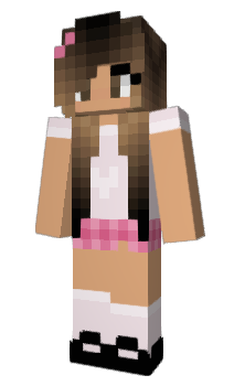 Minecraft скин по нику ParisaAT