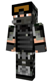 Minecraft skin Bolbok