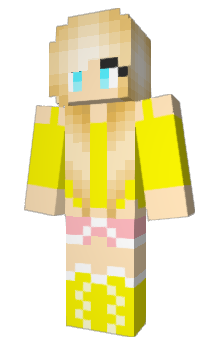 Minecraft skin Chica123