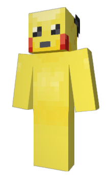 Minecraft скин по нику Pikachu17