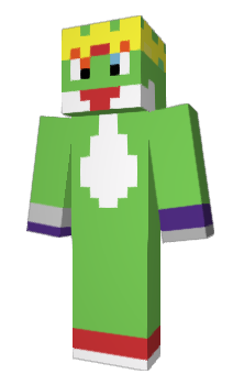 Minecraft skin Zombieskeleto