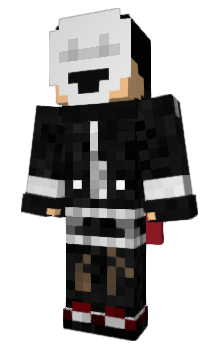 Minecraft skin Werewolfkirby