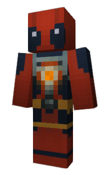 Minecraft skin DEADPOOLgrey